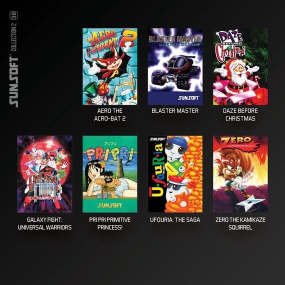 Blaze Evercade Sunsoft Collection 2 / BLAZE TAB Plus - Retro Gaming - Gaming - Techbox