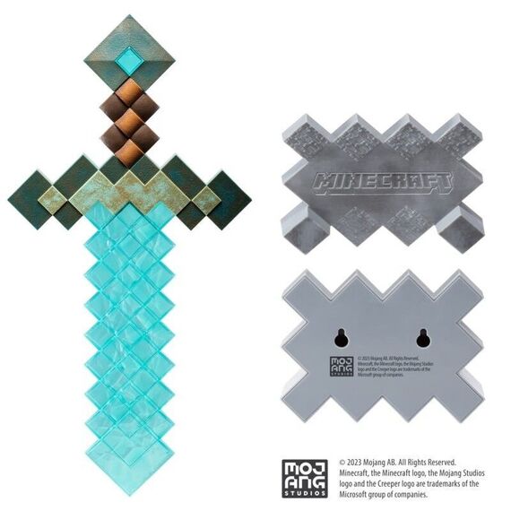 Minecraft - Diamond Sword Collector Replica / Fan Shop and Merchandise - Replicas - Collectibles - Techbox