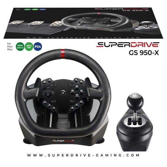 Subsonic Superdrive GS 950-X (PS4 / XBOX) / PlayStation 4 - PS4 Accessories - Accessories for Consoles - Techbox