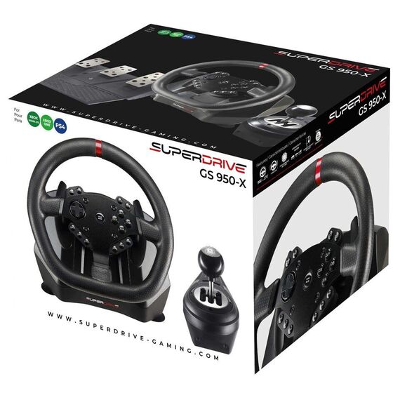 Subsonic Superdrive GS 950-X (PS4 / XBOX) / PlayStation 4 - PS4 Accessories - Accessories for Consoles - Techbox