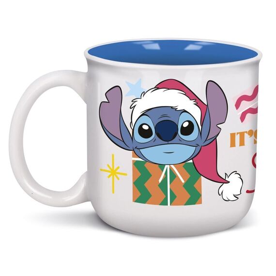 STITCH-MAS - Merry Xmas - Breakfast Mug - 420ml - Mugs & Bottles - Gifts - Techbox