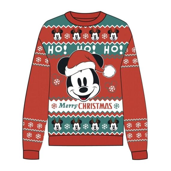 MICKEY - Ho! Ho! Ho! Merry Xmas - Christmas Jumper (XL) - Hoodies & Tshirts - Fashion - Techbox