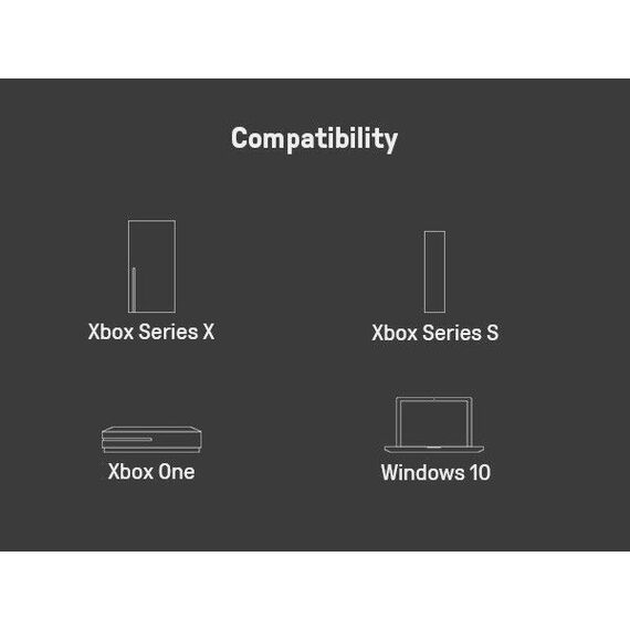 8BitDo Ultimate Wired Controller for Xbox Hall Ed/Black / Xbox Series X - S Accessories - Series X - Techbox