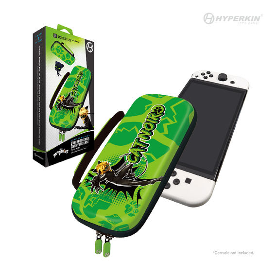 Hyperkin Official Miraculous Hard Case - Switch/Oled/Lite (Cat Noir) / Nintendo Switch - Nintendo Switch Accessories - Accessories for Consoles - Techbox