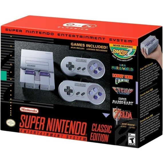 Nintendo Universal Super NES Classic Edition (Import) / Super Nintendo - Retro Gaming - Gaming - Techbox