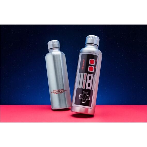 NES Metal Water Bottle / Fan Shop and Merchandise - Mugs & Bottles - Gifts - Techbox