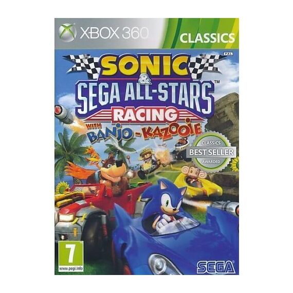 Sonic & SEGA All-Stars Racing w. Banjo & Kazooie (Classics) / Xbox 360 - Xbox 360 Games - Games - Techbox