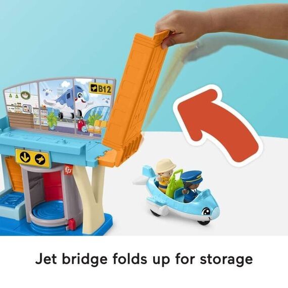 Fisher-Price Little People - Everyday Adventures AIrport Playset (HTJ26) / Toys