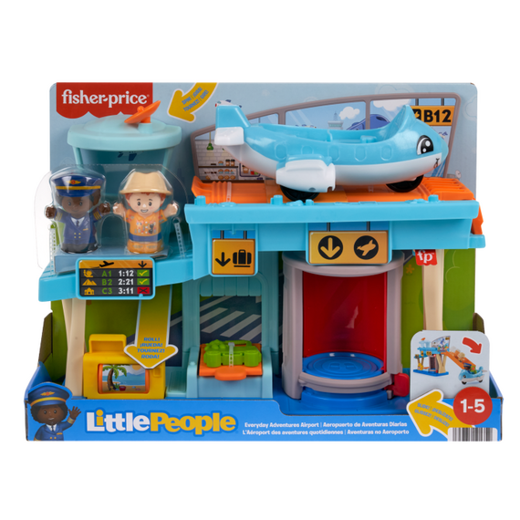 Fisher-Price Little People - Everyday Adventures AIrport Playset (HTJ26) / Toys