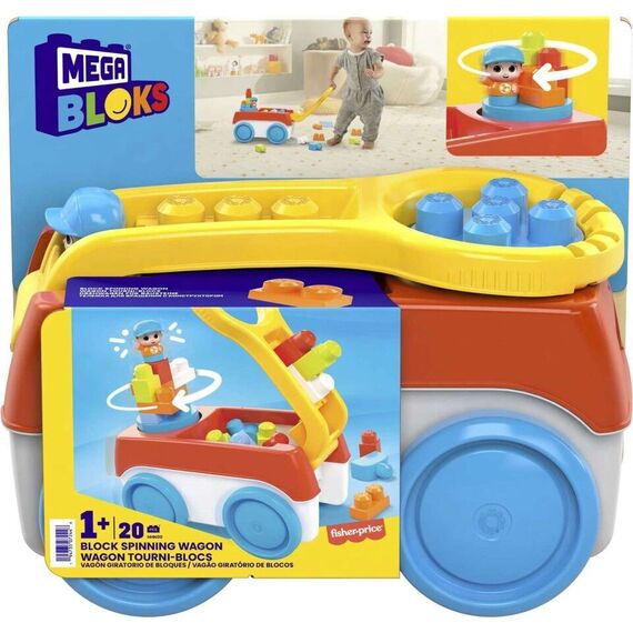 MEGA Bloks - Block Spinning Wagon (HHN00) / Toys