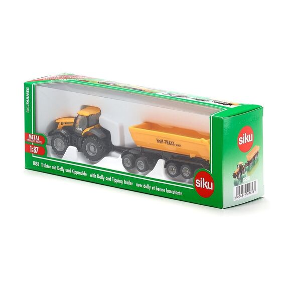 Siku - 1:87 Jcb With Dolly And Tipping Trailer (313-1858) / Toys |  Techbox
