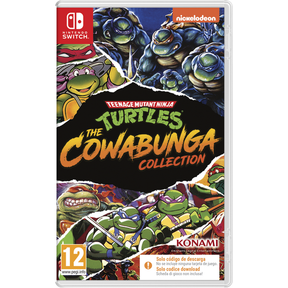 Teenage Mutant Ninja Turtles: The Cowabunga Collection (Code in Box) / Nintendo Switch - Nintendo Switch Games - Games - Techbox