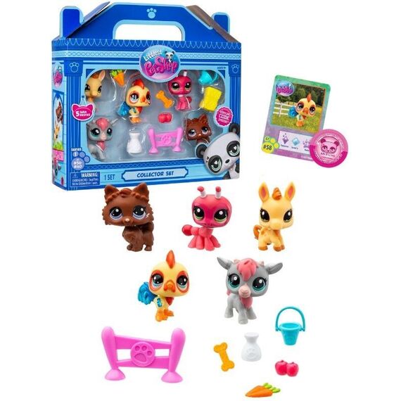 LITTLEST PET SHOP - FARM BESTIES COLLECTORS 5 PK (00510) / Toys