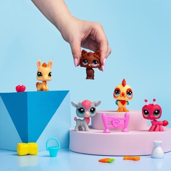 LITTLEST PET SHOP - FARM BESTIES COLLECTORS 5 PK (00510) / Toys