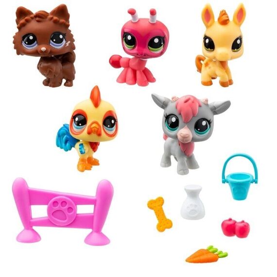LITTLEST PET SHOP - FARM BESTIES COLLECTORS 5 PK (00510) / Toys