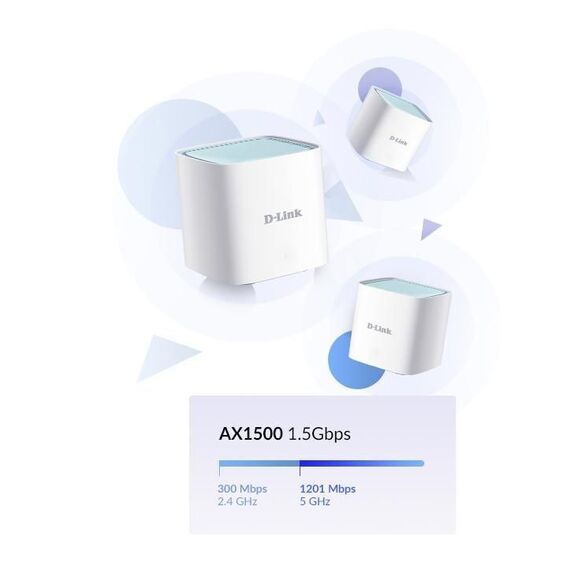 D-Link - EAGLE PRO AI AX1500 Mesh System - 3 Pack / Computers - Αταξινόμητα -  - Techbox