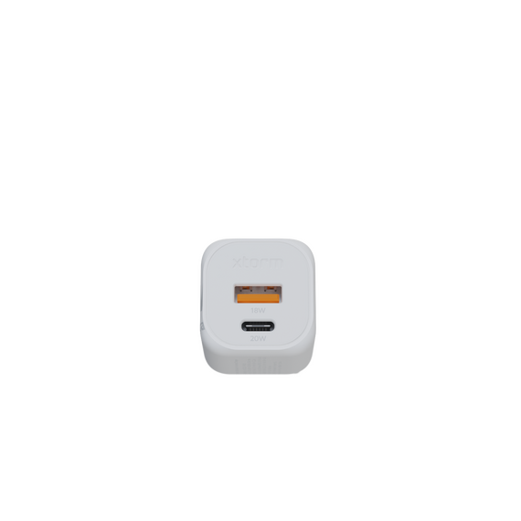 Xtorm - 20W GaN2 Ultra Home Charger USB-C PD/USB-A White / Electronics | Techbox