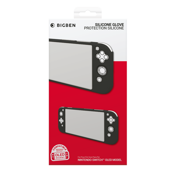 Big Ben Nintendo Switch Oled Black Silicon Glove /Nintendo Switch / Nintendo Switch - Nintendo Switch Accessories - Accessories for Consoles - Techbox