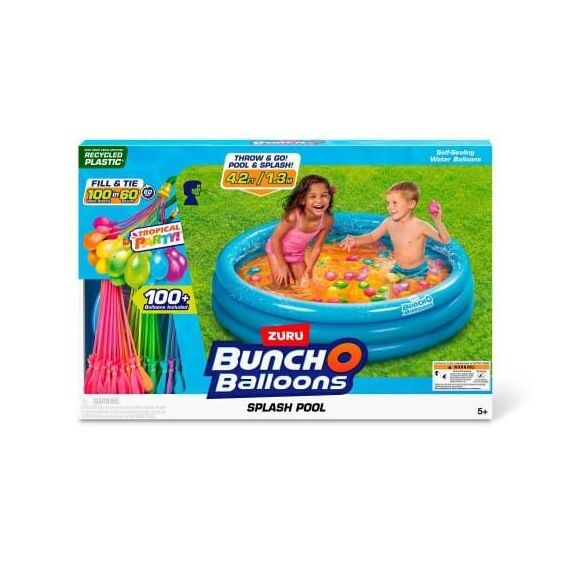 Bunch O Balloons - Pool with 100 self-sealing water balloons (56590) / Toys