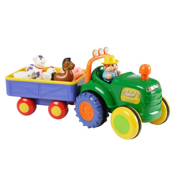 Happy Baby - Farm Tractor with trailer (502038) / Toys