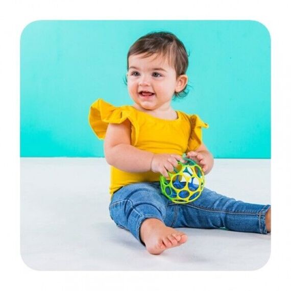 Oball - Classic ball 10 cm - Blue/Green (12288) / Toys