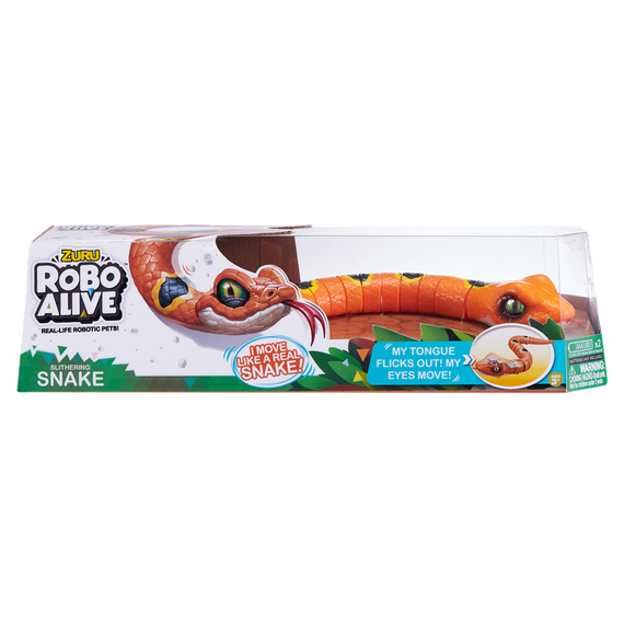 RoboAlive - Snake Series 2 - Orange / Toys