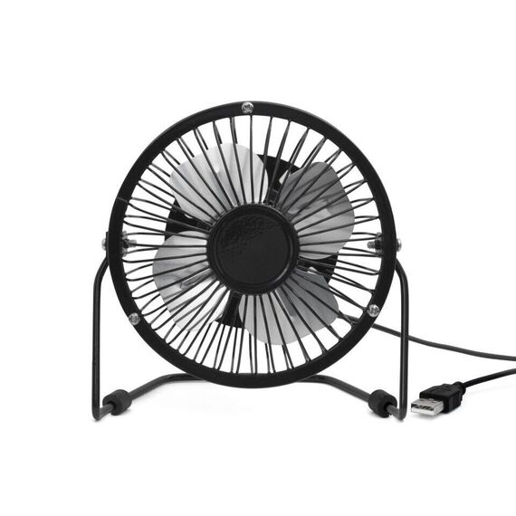 Usb Metal Desk Fan - Black (US143-BK-EU) / Gadgets - Αταξινόμητα -  - Techbox