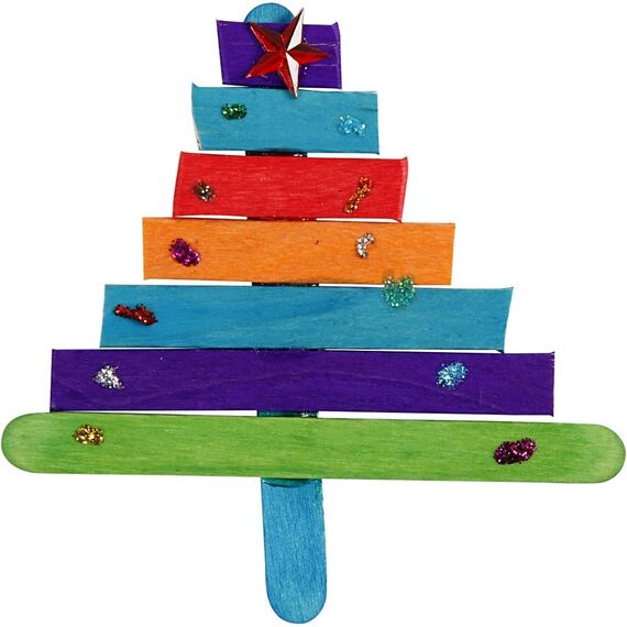 DIY Kit - Glitter & Wood Sticks Mega Set (97435) / Toys