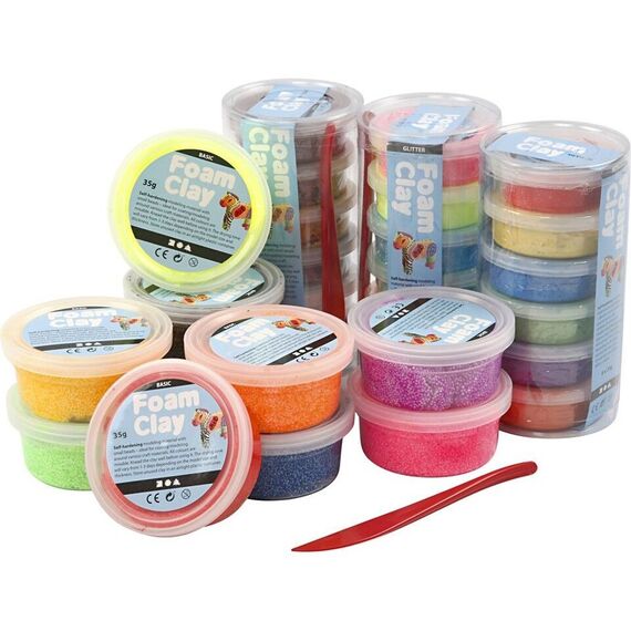 Foam Clay - Assorted Colours - 28 tubs (78816) / Toys