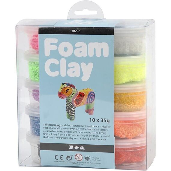 Foam Clay - Basic (10x35g) (78930) / Toys