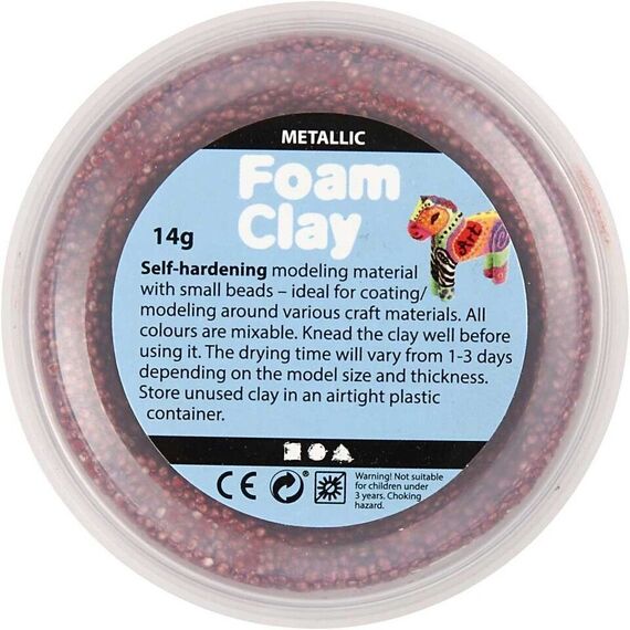 Foam Clay - Metallic Bright (6 x 14g) (78811) / Toys
