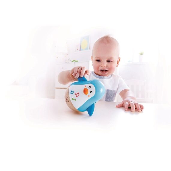 Hape - Penguin Musical Wobbler (5933) / Toys