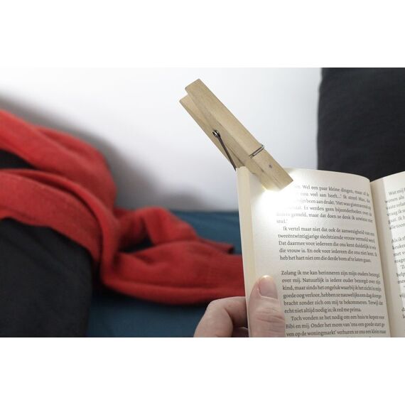 Booklight Clothespin (BL02-EU) / Gadgets