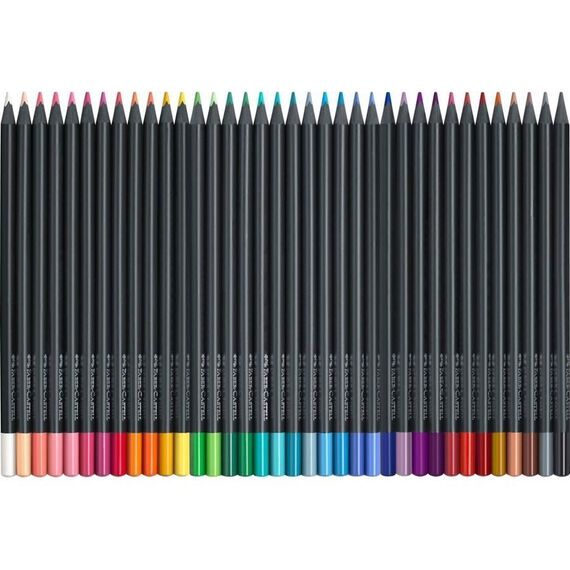 Faber-Castell - Black Edition Colour Pencils 36x / Toys - Merchandise Office Supplies - Various - Techbox