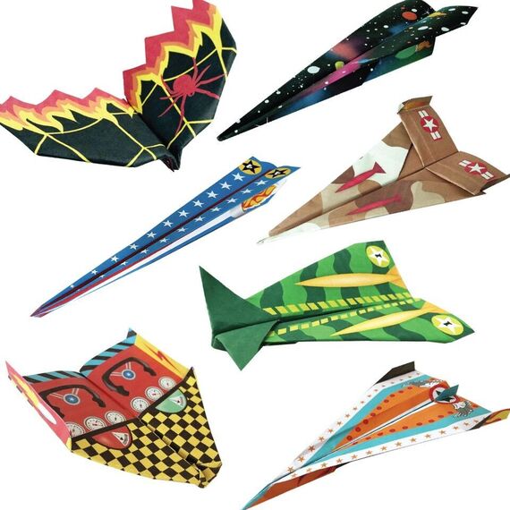 BOX CANDIY - Paper Airplanes Art - Totally Paper Planes - (BC-1915) / Toys