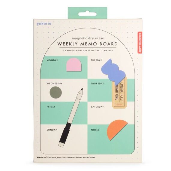 Magnetic Memo Board Green / Gadgets