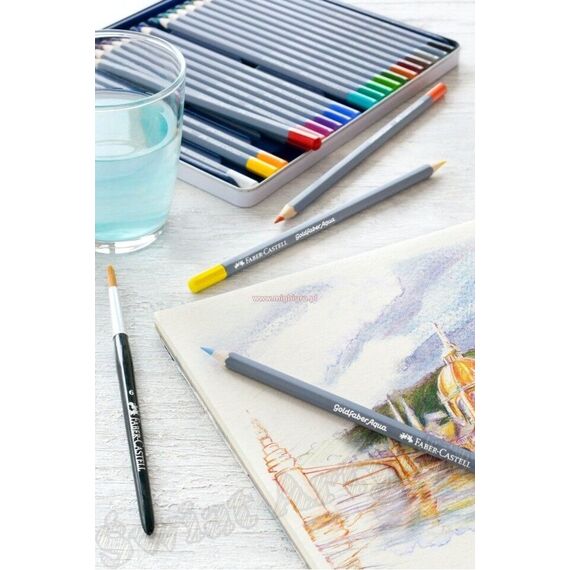 Faber-Castell - Goldfaber akvarel tin, 36 pc (114636) / Toys