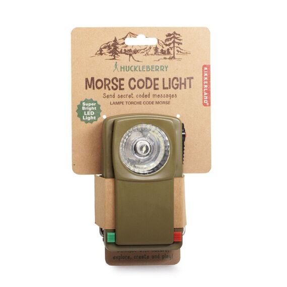Huckleberry Morse Code Light (HB16-EU) / Gadgets