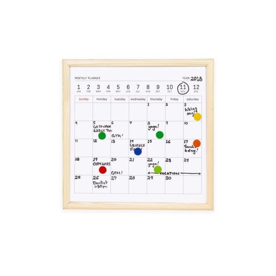 Mini White Board Calendar (MH76-S) / Gadgets