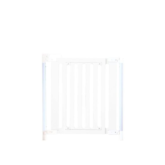 SAFE - SafeGate Wood Hardware Mounted - White - 76 -105 cm / Baby and Children