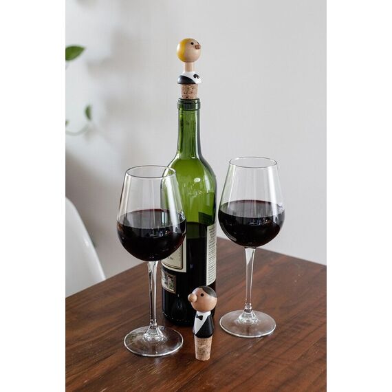 Wine Stopper + Waiter (BA60) / Gadgets - Αταξινόμητα -  - Techbox