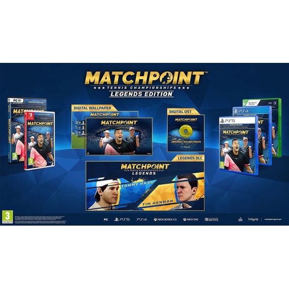 Matchpoint: Tennis Championships (Legends Edition) / PlayStation 5 - PS5 Games - Games - Techbox