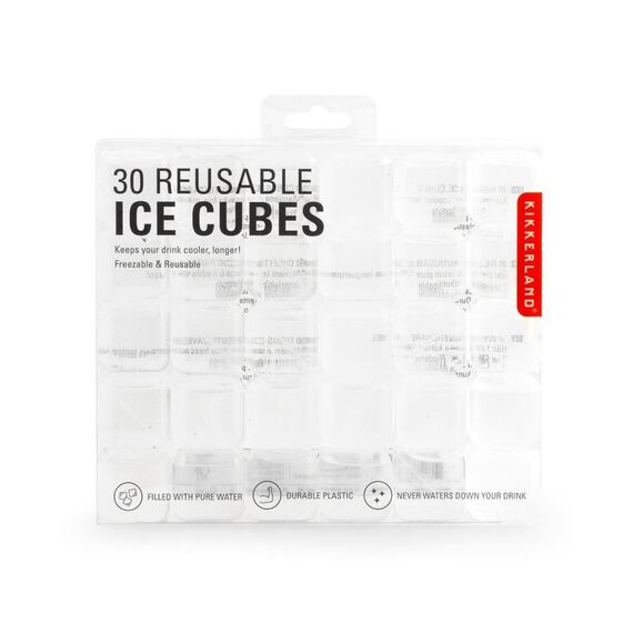 Clear Reusable Ice Cubes S/30 / Gadgets