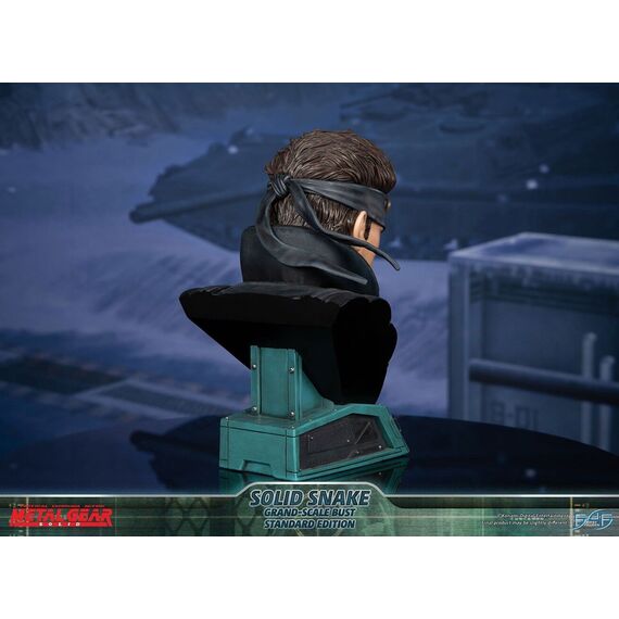 Metal Gear Solid (Solid Snake Grand-Scale Bust) RESIN Statue / Fan Shop and Merchandise |  Techbox