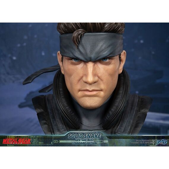 Metal Gear Solid (Solid Snake Life-Size Bust) RESIN Statue / Fan Shop and Merchandise |  Techbox