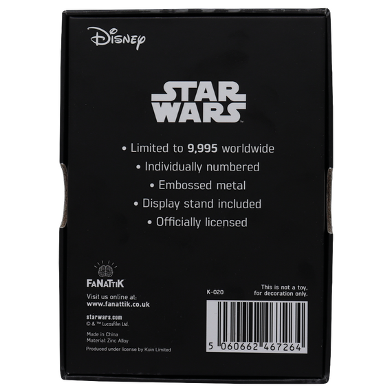 Star Wars Limited Edition Millennium Falcon Ingot / Fan Shop and Merchandise |  Techbox
