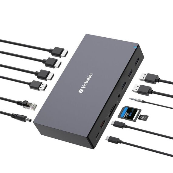 Verbatim - USB-C Pro Docking Station 17 Port CDS-17 / Computers - Αταξινόμητα -  - Techbox