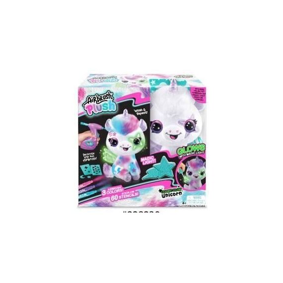 Airbrush Plush - Glow in the Dark Unicorn (1274) / Toys - Αταξινόμητα -  - Techbox