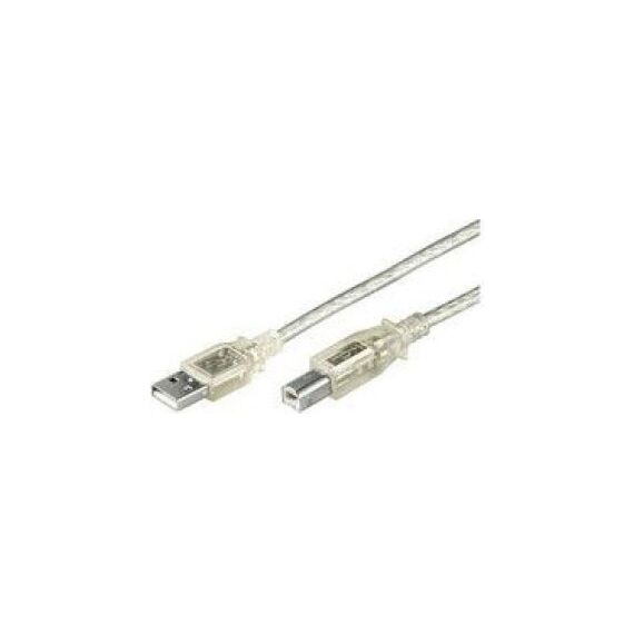 MicroConnect - USB2.0 A-B Cable, 5m / Electronics - USB Cables - Cables & Adapters - Techbox