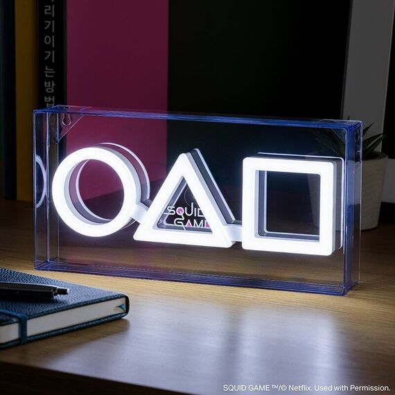 Squid Game LED Neon Light / Fan Shop and Merchandise |  Techbox